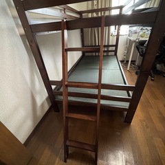 2段ベッド 無料 ニトリの画像