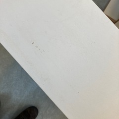 T2510-254 薄型カラーボックス ホワイト 4段① キズ汚れ有りの画像