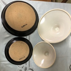 タジン鍋　大小セットの画像