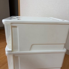 ニトリ　収納ケース　Lサイズ ２個の画像