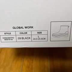 新品未使用品　ブーツ　撥水晴雨兼用WARMの画像