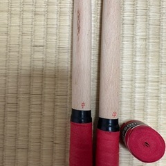 マイバチ 太鼓の達人 ロール用 グリップテープ付き赤色の画像