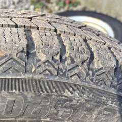 商談中スタッドレスタイヤセット　toyo giz2 145/80R13の画像