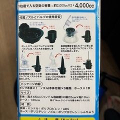 空気入れポンプの画像