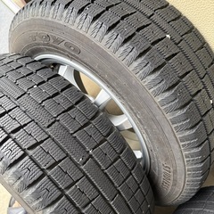 195/65R15 TOYO GARIT G5 トヨタ プリウス 50系 純正 アルミホイール付き 4点 スタッドレスタイヤの画像