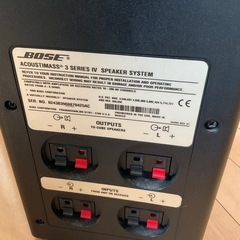 BOSE スピーカーしすてシステムの画像
