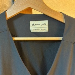 Snow Peak ストレッチカーディガン　ブラック　xlサイズの画像