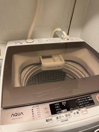 洗濯機　アクア　2017年製