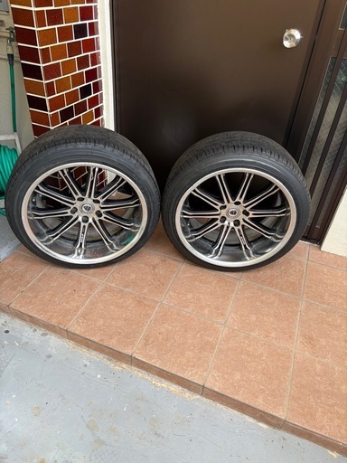 ワーク シュバート SW1 19　× 10.5jj +20 深リム 引っ張りタイヤ