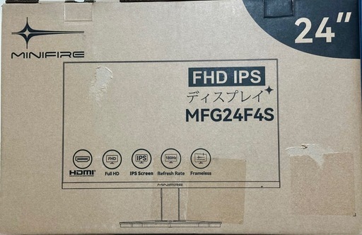 Minifire 24インチ 180Hz ゲーミングモニター／使用1.5ヶ月
