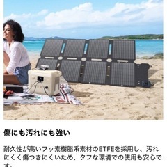 ANKER SOLIX PS100 コンパクトポータブルソーラーパネルの画像