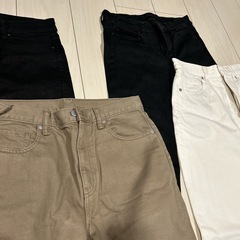 数日限定‼️早い者勝ち‼️デニムパンツ4点セット👖の画像