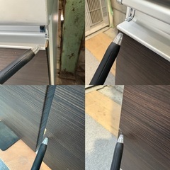 ⭐️松田⭐️ 食器棚 収納多数 大阪市近郊配送無料の画像