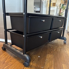 【ハンガーラック】【収納家具】クリーニング済み【管理番号11910】町の画像