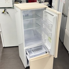 A1661🌟配達♻️設置可能‼️シャープ2ドア冷蔵庫SJ-C17A-C 167L 🌟動作確認済み⭕️保証あり✅の画像