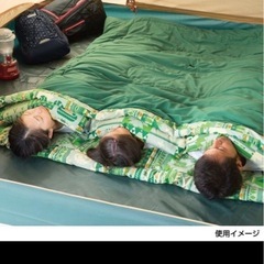 Coleman コールマン 寝袋 2 in 1 family 10Cの画像