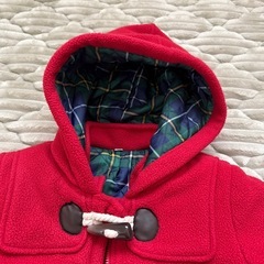 美品ダッフルコート120の画像