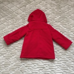 美品ダッフルコート120の画像
