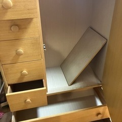 洋服タンス 衣装タンス 衣装ケースの画像