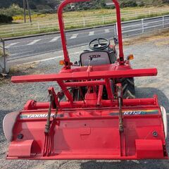 鹿児島発　ヤンマー16馬力　ディーゼルトラクターAF116　パワステ　モンローオート　前輪タイヤ新品交換済みの画像