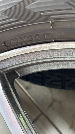 235/55R18スタッドレス付きホイール