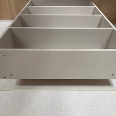 【傷あり】コーナン　CD・本棚　4段　の画像