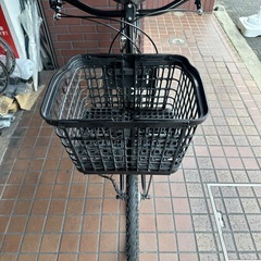 ★美品★26インチ　カーググランド　跨ぎやすいU型アルミフレーム　内装３段変速　LEDオートライト付き　マットカーキの画像