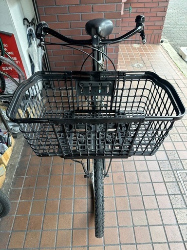 ★美品★26インチ　カーググランド　跨ぎやすいU型アルミフレーム　内装３段変速　LEDオートライト付き　マットカーキ