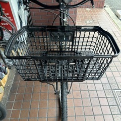 ★美品★26インチ　カーググランド　跨ぎやすいU型アルミフレーム　内装３段変速　LEDオートライト付き　マットカーキの画像