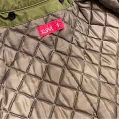 XGIRL ミリタリージャケット フード付き オリーブの画像