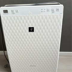 飾り棚　空気清浄機　セットの画像