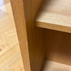 無印良品　壁に付けられる家具箱　オーク材突板の画像