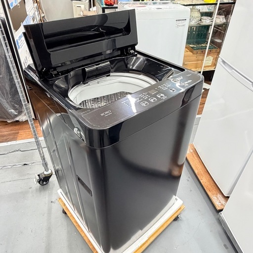 新品RORO YWMT55LW 全自動縦型洗濯機 RORO 容量 5.5kg (なんでも屋