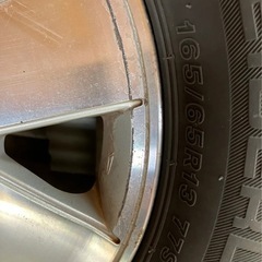 タイヤ2本の画像