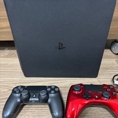 PS4本体1TB＋ソフト2本、プロコン付の画像