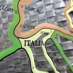 RASSEOIR パブミラー blaeu map of europe 1606 ヨーロッパ地図 オブジェ インテリア 札幌市 新道東店の画像