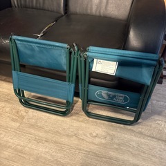 折りたたみチェア　×2の画像