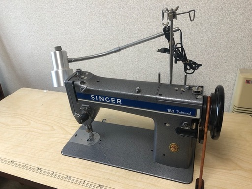 シンガー足踏みミシン　188 professional 188 ランプ付き