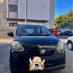 ダイハツ　ミライース　軽自動車　エコアイドリング　車検多め！　黒　ブラック　内装綺麗　禁煙　ペットなし　クーラー効きます！　の画像