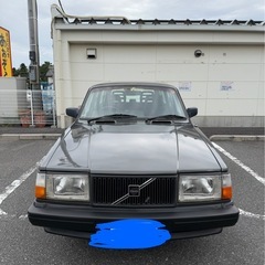 volvo240 ステーションワゴン　1993 ガンメタブラック　本体の画像