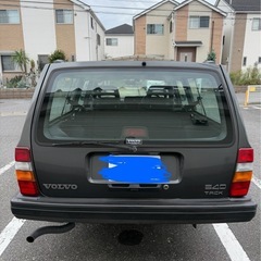 volvo240 ステーションワゴン　1993 ガンメタブラック　本体の画像