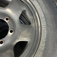 ハイエース　タイヤ&ホイール　4本セットの画像