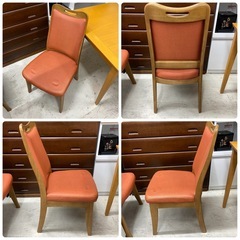📣良い品が安い‼️✨家具探しは当店へ 大塚家具　筑波産商　4人用　ダイニングセット　机：幅120～156×奥85×高73cm　 椅子：幅48×奥56.5×高91cm　リサイクルショップ　朝霞市　ケイラック朝霞田島店　志木市　和光市　GM438の画像