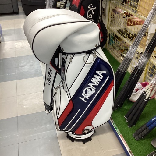 ⛳️春日市⛳️キャディバック⛳️ゴルフバック⛳️H O N M A⛳️白色⛳️No1191