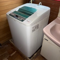 洗濯機　HITACHI ビートウォッシュ　7kg　の画像