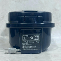 A8076【お買い得商品‼】SHARP シャープ　2014年製 炊飯器 低糖質炊飯器 炊飯ジャー マイコン式 　KS-C5G-Bの画像