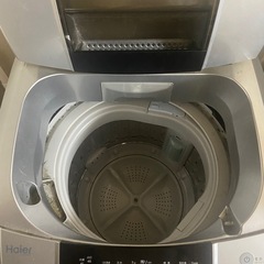 洗濯機　Haier社製の画像