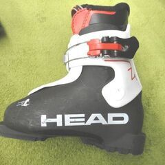 HEAD ジュニアスキーブーツ 17.5cm Z1 アウトソール225㎜ ブラック×ホワイト ヘッド 札幌 西岡店の画像