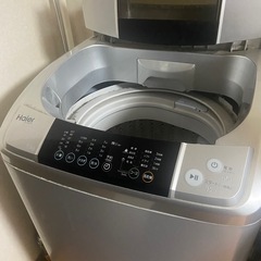 洗濯機　Haier社製の画像