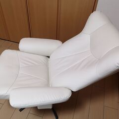 ニトリ 一人用ソファ オットマンの画像